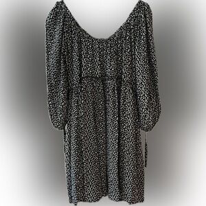 Anthropology 4SI3NNA peasant off shoulder dress L